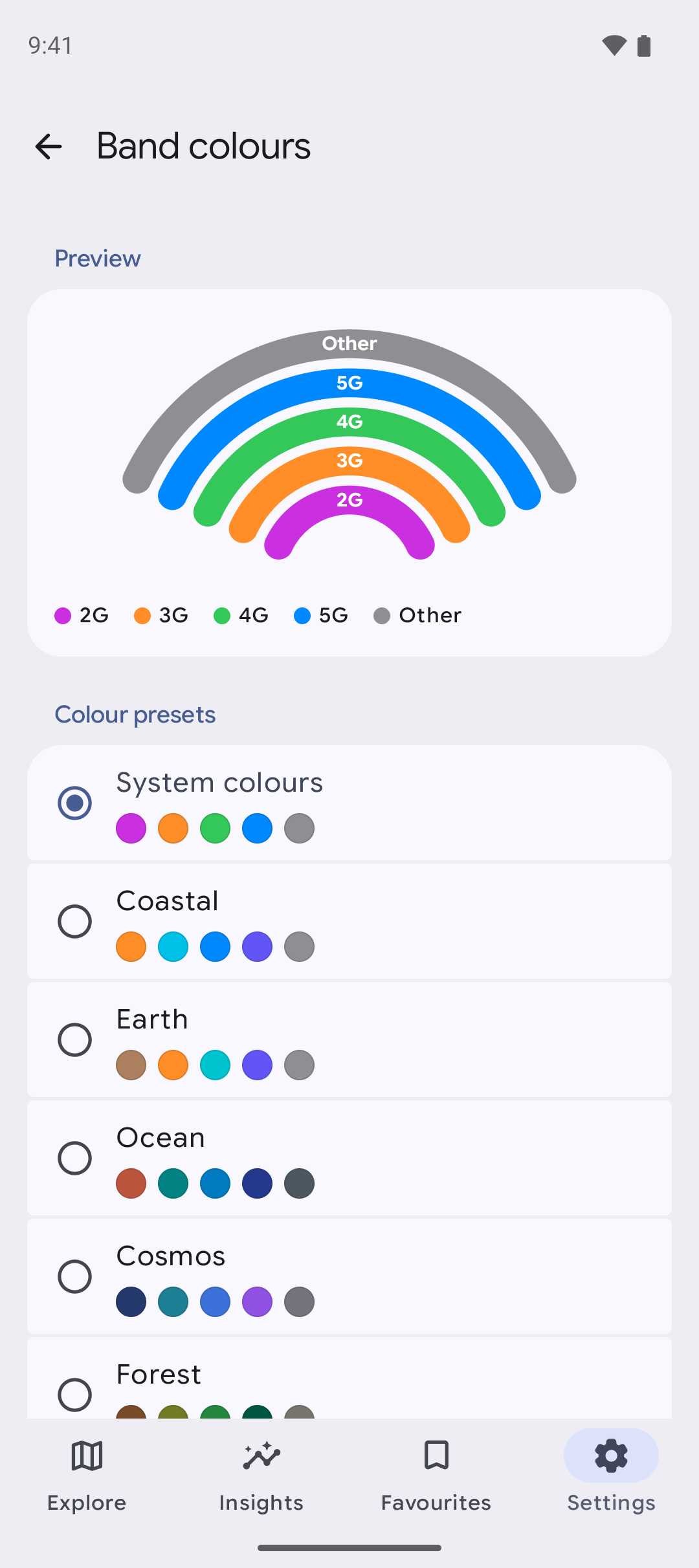 North Towers — Your colours, your map