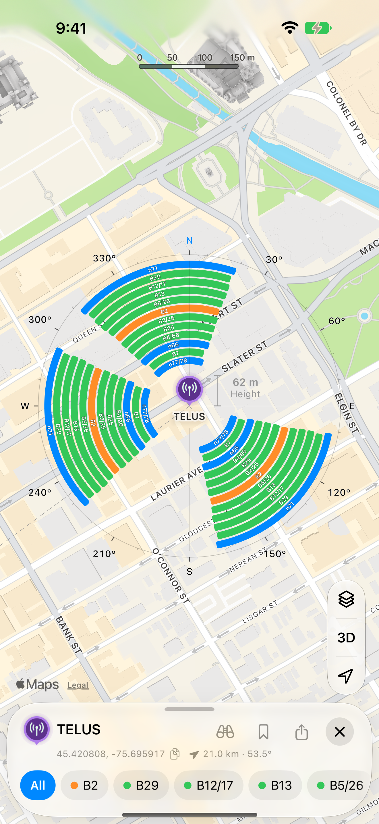 North Towers — Comprendre les antennes